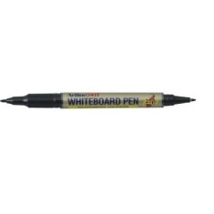 Marker pentru tabla de scris ARTLINE 541T, doua capete - varfuri rotunde 0. 4mm/1. 0mm - negru