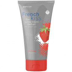 JoyDivision FrenchKiss Strawberry gel lubrifiant cu aromă Strawberry 75 ml