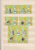 ROMANIA 2016 LP 2114 b LP 2114 a JOCURILE OLIMPICE DE VARA BRAZILIA 2016 SERIE CU VINIETA + BLOC MNH NESTAMPILATE, Nestampilat
