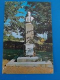 CPIB 23314 CARTE POSTALA - IPOTESTI. BUSTUL LUI M. EMINESCU DE C. BARASCHI, NECIRCULATA