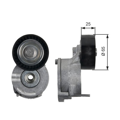 GATES T39186 DriveAlign&amp;reg; Intinzator curea, curea distributie foto