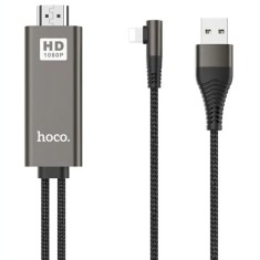 Adaptor Hoco UA14 HDMI to Lightning Negru foto