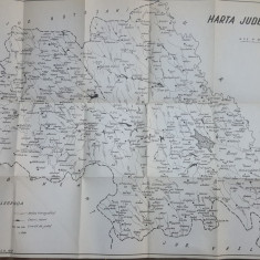 Harta Județului Iași, 1972, 10-40 km