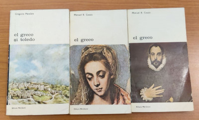 Manuel B. Cossio - El Greco (2 volume) bonus &amp;quot;El Greco și Toledo&amp;quot; foto