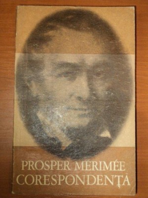 CORESPONDENTA de PROSPER MERIMEE foto
