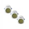Set 3 jucarii albastre pentru pisicute, model pinguin, minge rotativa 360 din iarba Catnip, 6 cm