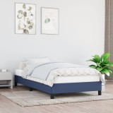 Cumpara ieftin Cadru pat fără saltea țesătură albastră 90x200 cm