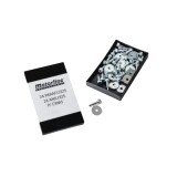 Cumpara ieftin Set Montaj Cremaliera Porti Culisante MOTORLINE CRM5: 24 Suruburi + 24 Saibe Autogaurire