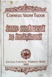 CARTE ROMANEASCA DE INVATATURA - CORNELIU VADIM TUDOR (CU DEDICATIE)