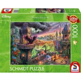 Puzzle Schmidt Thomas Kinkade - Disney - Maleficent, 1000 piese