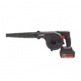 Suflanta aer si aspirator cu acumulator 20V/4000mAh si incarcator 220V/50-60Hz, debit aer 2.3m3/min, 20000rot/min Makute