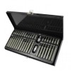 Set Biti Torx/Spline/Hexagonali TopMaster, 40 piese, CrV, 30/75mm, Adaptor 3/8&quot; si 1/2&quot;