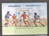 Kampuchea 1983 Olympic games Mi.B128 used TA.128, Stampilat