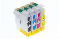 Ciss tintenpatronen-set mit chip pentru epson t0711-t0714-serie, , foto