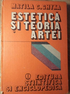 ESTETICA SI TEORIA ARTEI-MATILA C. GHYKA foto