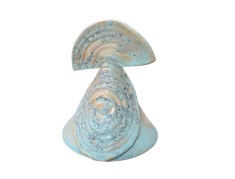 OBIECT DECORATIV VINTAGE DIN CERAMICĂ, LUCRAT ȘI DECORAT MANUAL