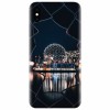 Husa silicon pentru Apple Iphone X, Abstract Architectural Design