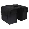 VidaXL Geantă de bicicletă Negru 18.5 x 40 x 35 cm Poliester