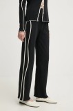 R&eacute;sum&eacute; pantaloni de trening CiaraRS culoarea negru, neted, 222331213