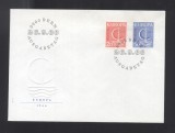 Switzerland 1966 Europa CEPT Mi.843-844 FDC UN.031