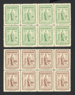 BOLIVIA 1952--POSTA AEREO--1952--MNH foto