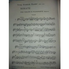 Sonate per violino e pianoforte- Georg Friedrich Handel