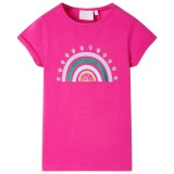 Tricou pentru copii, roz &icirc;nchis, 104