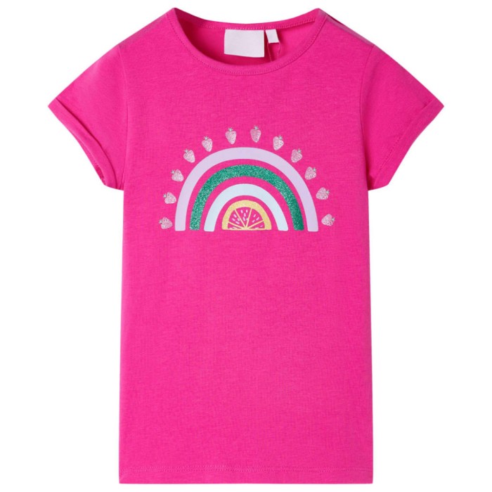 Tricou pentru copii, roz &icirc;nchis, 104