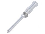 Pin tată cupru argintat 0,5mm2 10A crimpat