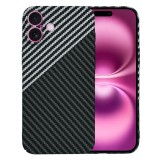 Husa iPhone 16 Plus Asteroid GSM Carbonite FiberShell, gri