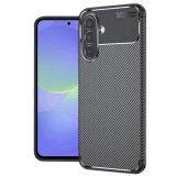 Husa Techsuit Carbon Silicon Negru pentru Samsung A36 5G / A366, Protectie Slim
