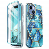 Husa Supcase Cosmo pentru Apple iPhone 14 Plus/15 Plus Ocean Blue, Carcasa