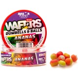 Wafters Senzor Planet Dumbells &amp; Balls Bicolor, Ananas, 8mm, 30g