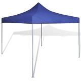 41465 Blue Foldable Tent 3 x 3 m GartenMobel Dekor, vidaXL