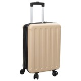 Valiză pliabilă, carcasa tare 20&quot; Champagne 34x23x55.5 cm ABS