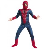 Costum Spiderman cu muschi Infinity War, KidMania&reg;, pentru copii 110-120 cm 5-7 ani