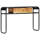 Cumpara ieftin Masa consola, 118 x 30 x 75 cm, lemn masiv de mango