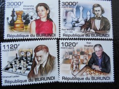Burundi-Sport,Sah-serie completa ,MNH foto