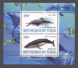Chad 2010 Dolphins, Whales, perf. sheet, MNH S.109, Nestampilat