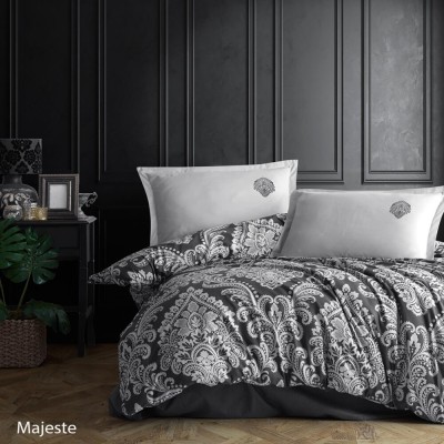 Lenjerie de pat ranforce clasy king size (majeste) foto