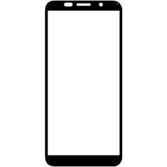 Folie Protectie Ecran OEM pentru Huawei Y5p, Sticla securizata, Full Face, Full Glue, 5D, Neagra