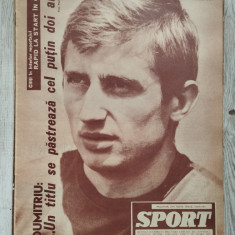 Revista SPORT nr. 16 (207) - August 1967 - Rapid Bucuresti