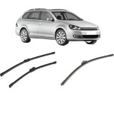Cumpara ieftin Set 3 stergatoare Volkswagen GOLF VI Variant (AJ5) 2009-2013, parbriz si luneta, Bosch Aerotwin
