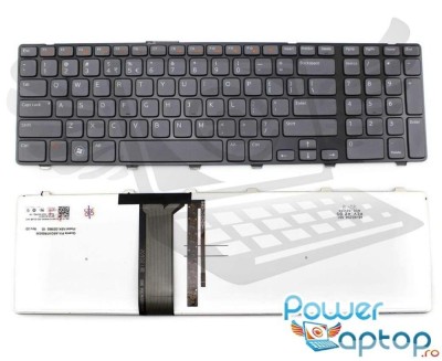 Tastatura Dell 0X7R6G X7R6G iluminata backlit foto