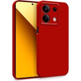 Husa Soft Touch, slim, ALC Mobile, anti soc, compatibila cu Xiaomi Redmi Note 13 5G, Rosu Tpu