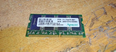 Ram Laptop Apacer 128MB PC133 foto