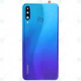Huawei P30 Lite (MAR-LX1A MAR-L21A) Capac baterie albastru păun 02352RPY
