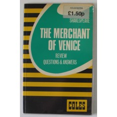 SHAKESPEARE THE MERCHANT OF VENICE , REVIEW QUESTIONS and ANSWERS by COLES EDITORIAL BOARD , 1982