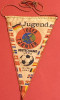 Fanion (vechi-colectie) fotbal - Turneul UEFA 1965-Germania(inclusiv Romania)