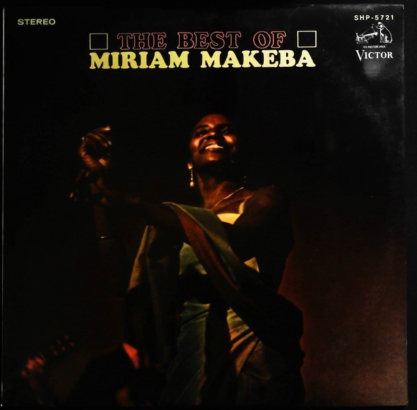 Vinil LP # &quot;Japan Press&quot; Miriam Makeba &lrm;&ndash; The Best Of Miriam Makeba (EX)
